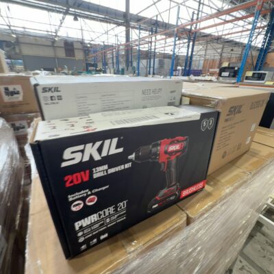 NEW SKIL DL5293E-20 20V 13MM BRUSHLESS DRILL DRIVER KIT, CORDLESS DRILL FOR EVERYDAY NEEDS, INCLUDES 2 X 2.5AH BATTERY & CHARGER, RRP$179