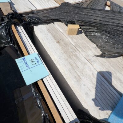 PALLET OF TUNDRA LIMESTONE PREMIUM HONED PAVER 812MM X 406MM X 15MM, APPROX 60PCS #4