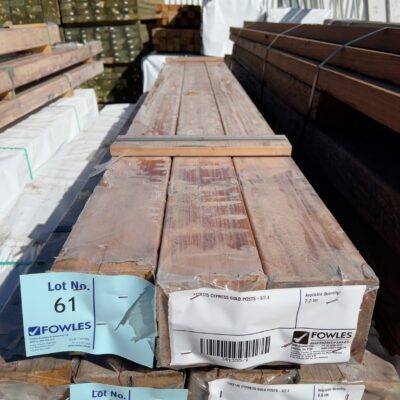 115X115 CYPRESS GOLD POSTS-3/2.4