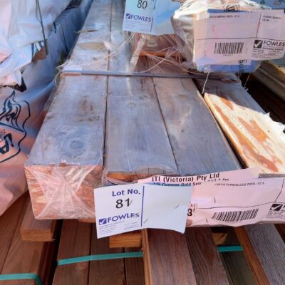 115X115 CYPRESS GOLD POSTS-4/2.4