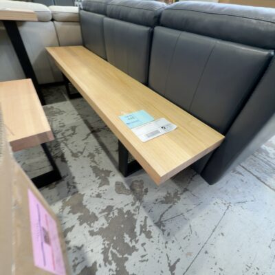 EX DISPLAY PANAMA BENCH SEAT 1900MM SOLD AS IS