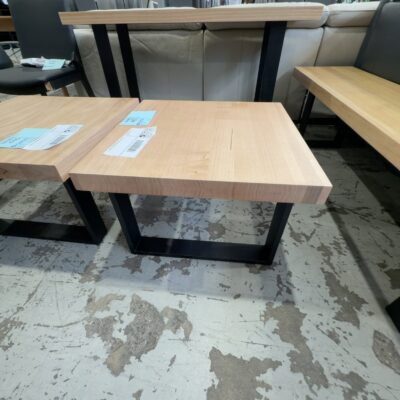 EX DISPLAY PANAMA LAMP TABLE, SOLD AS IS