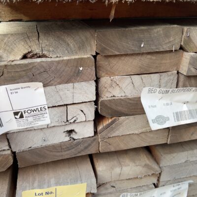 200X50 HARDWOOD SLEEPERS-30/2.7 (PLEASE NOTE THIS PACK IS AGED STOCK AND WEATHERED)