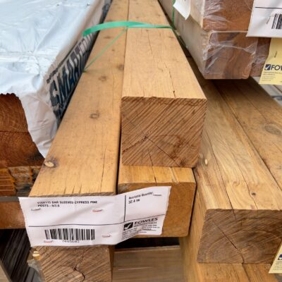 115X115 DAR SLEEVED CYPRESS PINE POSTS-9/3.6