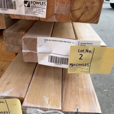 90X90 DAR SLEEVED CYPRESS PINE POSTS-4/2.7
