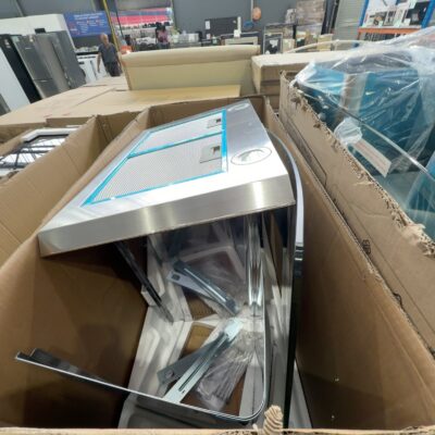 EX DISPLAY ARC AAS9SE3 900MM CHIMNEY RANGEHOOD, 3 MONTH WARRANTY