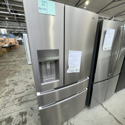 WESTINGHOUSE WHE6170SB FRENCH DOOR FRIDGE, S/STEEL WITH ICE AND WATER, WITH CONVERTIBLE TEMPERATURE DRAWER FROM -23C TO 7C, DUAL FREEZER DRAWER, 913MM WIDE, WITH 12 MONTH WARRANTY