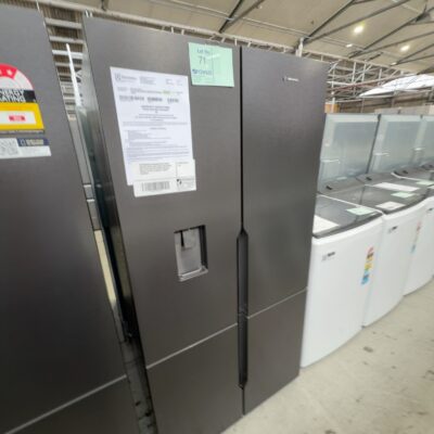 WESTINGHOUSE WQE5650BA MATTE BLACK 564LITRE FRENCH DOOR FRIDGE WITH WATER, MULTI FLOW AIRFLOW SYSTEM, SPILLSAFE SHELVES, FLEXIBLE STORAGE 12 MONTH WARRANTY