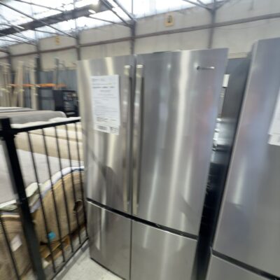 WESTINGHOUSE WQE6000SB S/STEEL FRENCH DOOR FRIDGE WITH DOULE DOOR FREEZER, 896MM WIDE TO FIT 900MM CAVITY, FINGERPRINT RESISTANT, LARGE INTERIOR, 12 MONTH WARRANTY