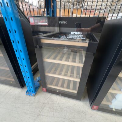 VINTEC VWS830FCB-X WINE CABINET 35 BOTTLE, SINGLE ZONE STABLE TEMPERATURE, TRIPLE GLAZED DOOR WITH ANTI-UV GLASS, LED DIGITAL DISPLAY PANEL, REVERSIBLE DOOR, AIR FILTER SYSTEM, ADJUSTABLE SHELVES, VINTEC VWS830FCB-X WINE CABINET 35 BOTTLE, SINGLE ZONE STABLE TEMPERATURE, TRIPLE GLAZED DOOR WITH ANTI-UV GLASS, LED DIGITAL DISPLAY PANEL, REVERSIBLE DOOR, AIR FILTER SYSTEM, ADJUSTABLE SHELVES,