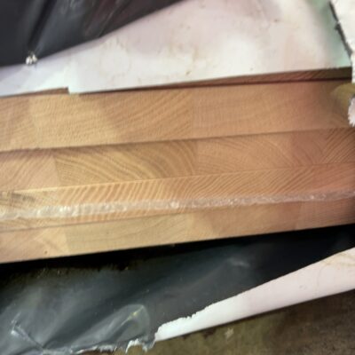 900X33 AMERICAN OAK LAM STANDARD GRADE KD HARDWOOD BENCH TOPS-7/3.6