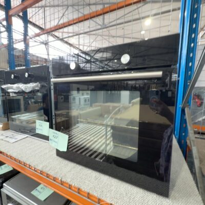 EX DEMO EURO EO60MPYX ELECTRIC 600MM OVEN, UNDERBENCH OR WALL, PYROLYTIC WITH 10 FUNCTIONS, 3 MONTH WARRANTY