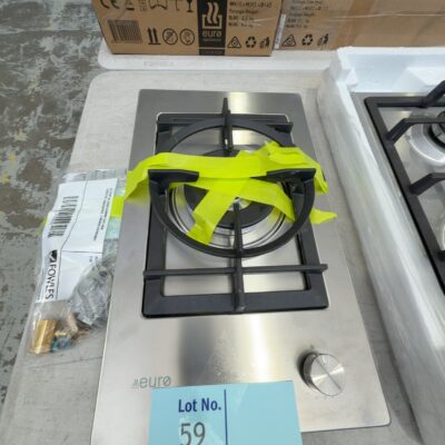 EX DISPLAY EURO DOMINO GAS WOK COOKTOP, EMJG30WSX, 3 MONTH WARRANTY