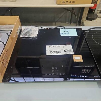 EX DISPLAY EURO 600MM INDUCTION COOKTOP, TOUCH CONTROL WITH FLEXI ZONES, ECT600AIN, 3 MONTH WARRANTY