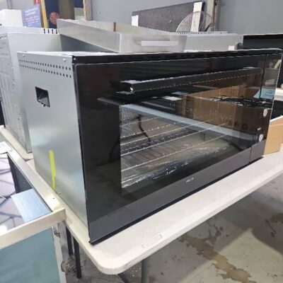 EX DISPLAY EUROEO900LSX 900MM ELECTRIC OVEN, 3 MONTH WARRANTY