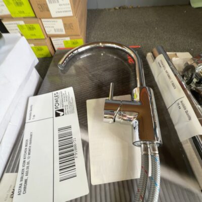 ASTRA WALKER ICON KITCHEN MIXER CHROME, A69.08.00, 12 MONTH WARRANTY