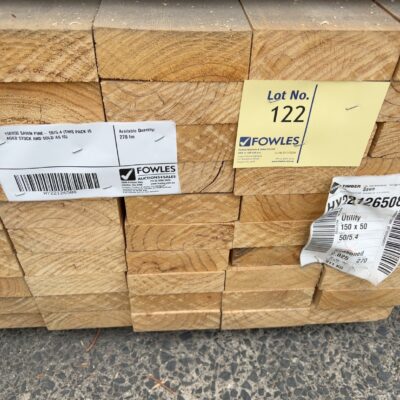 150X50 SAWN PINE- 50/5.4 (THIS PACK IS AGED STOCK AND SOLD AS IS)