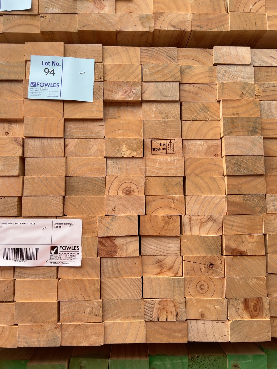 90X45 MGP10 BALTIC PINE-165/3.6 90X45 MGP10 BALTIC PINE-165/3.6