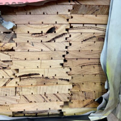 85X14 WORMY CHESTNUT GUM VEIN GRADE OVERLAY FLOORING