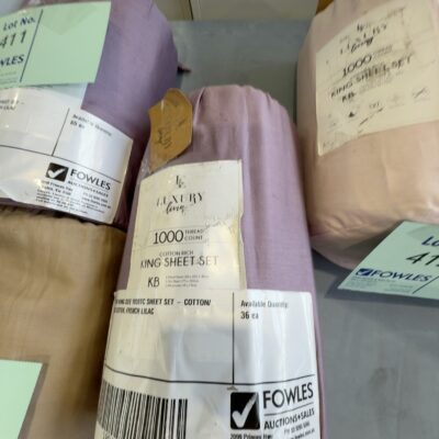 NEW KING SIZE 1000TC SHEET SET - COTTON/POLYESTER, FRENCH LILAC NEW KING SIZE 1000TC SHEET SET - COTTON/POLYESTER, FRENCH LILAC