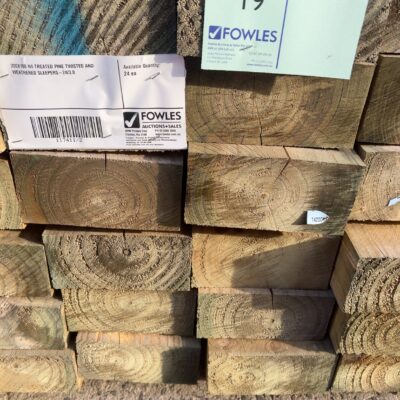 200X100 H4 TREATED PINE TWISTED AND WEATHERED SLEEPERS-24/3.0
