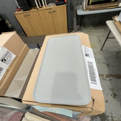 EX STAGING - CONCRETE TRAY SOLD AS IS EX STAGING - CONCRETE TRAY SOLD AS IS