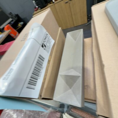 EX STAGING - CONCRETE TRAY/STORAGE SOLD AS IS