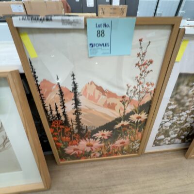 EX STAGING - ARTWORK, SOLD AS IS