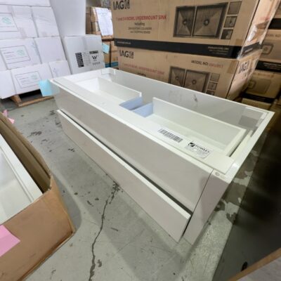 EX DISPLAY WALL HUNG 1200MM VANITY CABINET, SOLD AS IS EX DISPLAY WALL HUNG 1200MM VANITY CABINET, SOLD AS IS