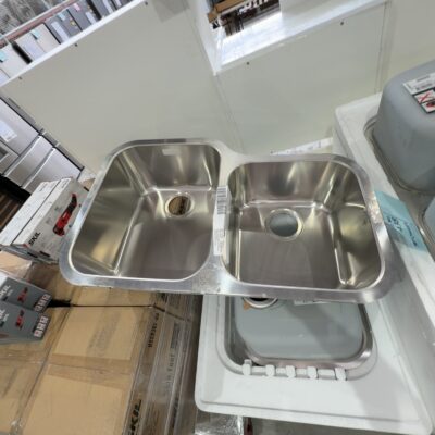 NEW FRANKE ARX 120-35/33 ARIANE DOUBLE UNDERMOUNT SINK WITH FRANKE WASTES 655/662/094 X 1
