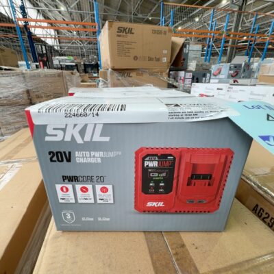 NEW SKIL 20V AUTO PWPJUMP CHARGER, QC5360E-01 NEW SKIL 20V AUTO PWPJUMP CHARGER, QC5360E-01