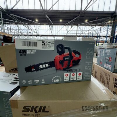NEW SKIL 20V BRUSHLESS CHAINSAW SKIN ONLY, CS4556E-00 NEW SKIL 20V BRUSHLESS CHAINSAW SKIN ONLY, CS4556E-00