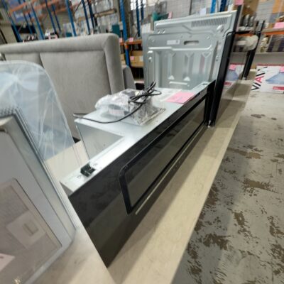 EX DISPLAY EUROMAID UCG90B BLACK GLASS UNDERMOUNT RANGEHOOD, 900MM, WITH 3 MONTH WARRANTY