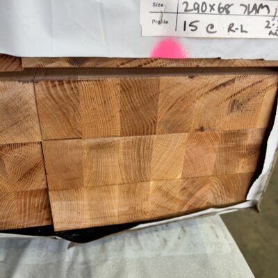 290X68 GLACIAL OAK LAM KD HARDWOOD STAIR TREADS- 6/1.2 1/1.1 4/1.0 4/0.9
