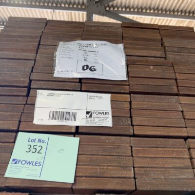 140X25 DARK BROWN COLOUR LVL DECKING-115/4.8