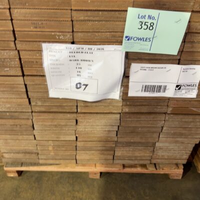 140X25 DARK BROWN COLOUR LVL DECKING-115/4.8