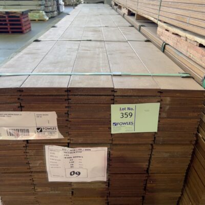 140X25 DARK BROWN COLOUR LVL DECKING-115/4.8