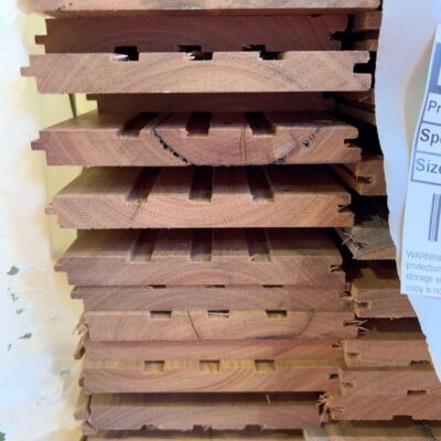 125X14 SPOTTED GUM FEATURE GRADE OVERLAY FLOORING