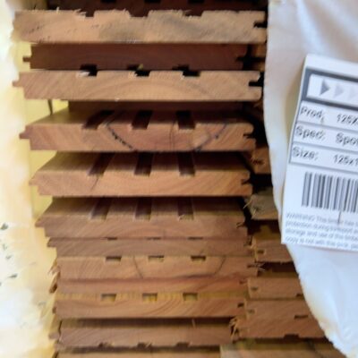 125X14 SPOTTED GUM FEATURE GRADE OVERLAY FLOORING