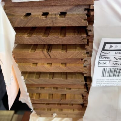 125X14 SPOTTED GUM FEATURE GRADE OVERLAY FLOORING