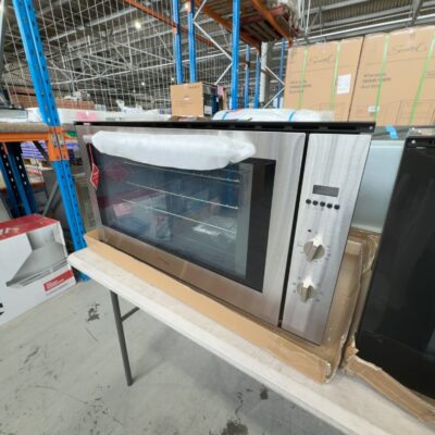 EX DISPLAY TECHNIKA TB90FSS-5, 900MM ELECTRIC OVEN WITH 8 COOKING FUNCTIONS, WITH 3 MONTH WARRANTY
