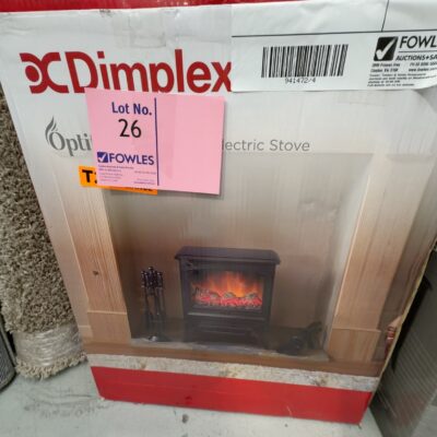 EX DISPLAY CASPER CAS20N 2KW OPTIFLAME LED PORTABLE ELECTRIC STOVE, RRP$299 3 MONTH WARRANTY