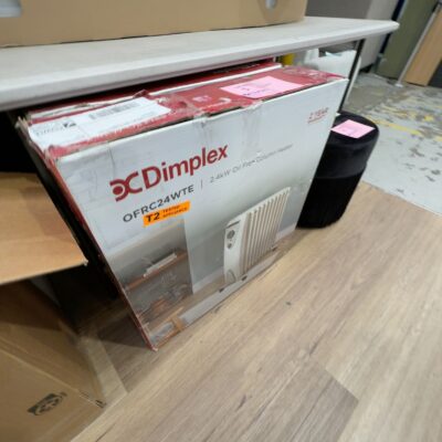 EX DISPLAY DIMPLEX 2.4KW OIL FREE COLUMN HEATER, OFRC24WTE, WITH 3 MONTH WARRANTY