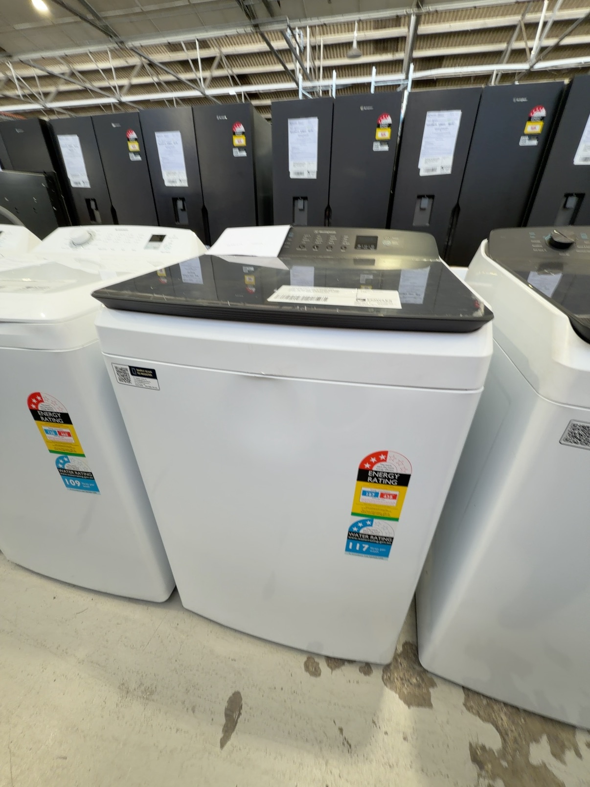 WESTINGHOUSE WWT8184J7WA 8KG EASYCARE TOP LOAD WASHING MACHINE, EASY TO USE CONTROLS, EVERYDAY FAST WASH PROGRAMS, DURABLE SOFT CLOSE GLASS LID, 12 MONTH WARRANTY WESTINGHOUSE WWT8184J7WA 8KG EASYCARE TOP LOAD WASHING MACHINE, EASY TO USE CONTROLS, EVERYDAY FAST WASH PROGRAMS, DURABLE SOFT CLOSE GLASS LID, 12 MONTH WARRANTY