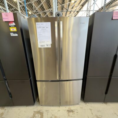 WESTINGHOUSE WQE6000SB S/STEEL FRENCH DOOR FRIDGE WITH DOULE DOOR FREEZER, 896MM WIDE TO FIT 900MM CAVITY, FINGERPRINT RESISTANT, LARGE INTERIOR, 12 MONTH WARRANTY