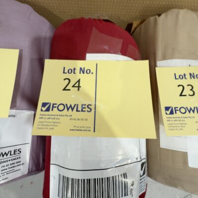 NEW KING SIZE 1000TC SHEET SET - COTTON/POLYESTER, BURGUNDY