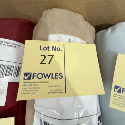 NEW QUEEN SIZE 1000TC SHEET SET - COTTON/POLYSTER, LINEN