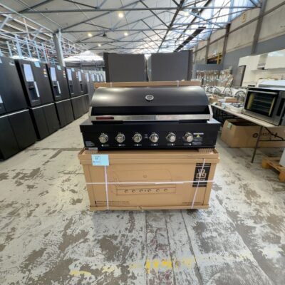 NEW 1200MM BLACK BUILT IN BBQ, LPG WITH 6 BURNERS WITH, S/STEEL WARMING RACK, 3 YEAR WARRANTY EAL1200BRQBL RRP$2999 NEW 1200MM BLACK BUILT IN BBQ, LPG WITH 6 BURNERS WITH, S/STEEL WARMING RACK, 3 YEAR WARRANTY EAL1200BRQBL RRP$2999