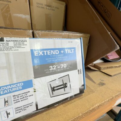 NEW SANUS UNIVERSAL TV MOUNT, EXTEND & TILT FOR FLAT PANEL TV 32" TO 70" MODEL FLT1-B2, RRP$159.95