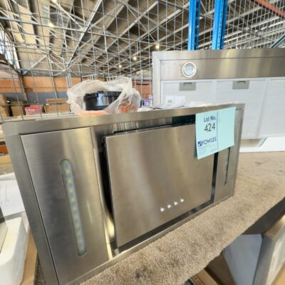 EX DISPLAY EUROMAID UC52, 52CM S/STEEL UNDERMOUNT RANGEHOOD, 3 MONTH WARRANTY